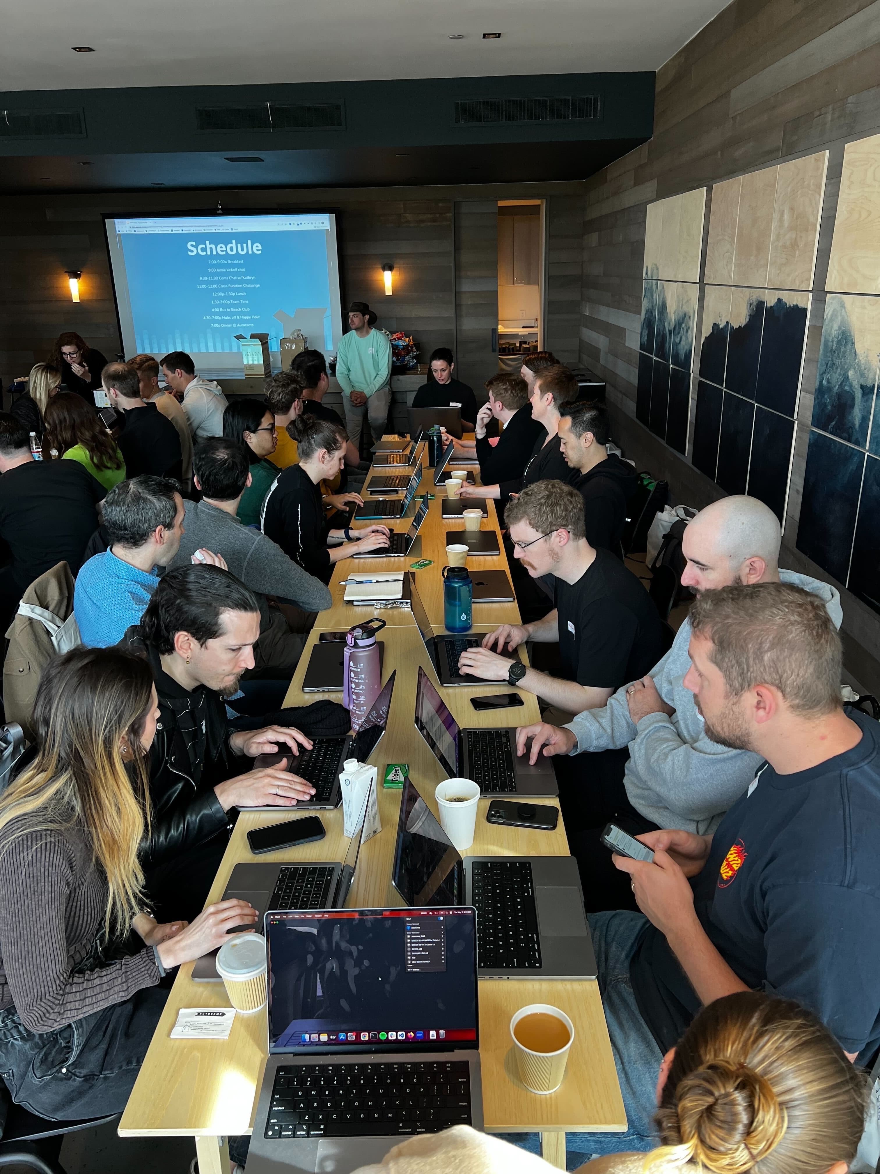 Team at work