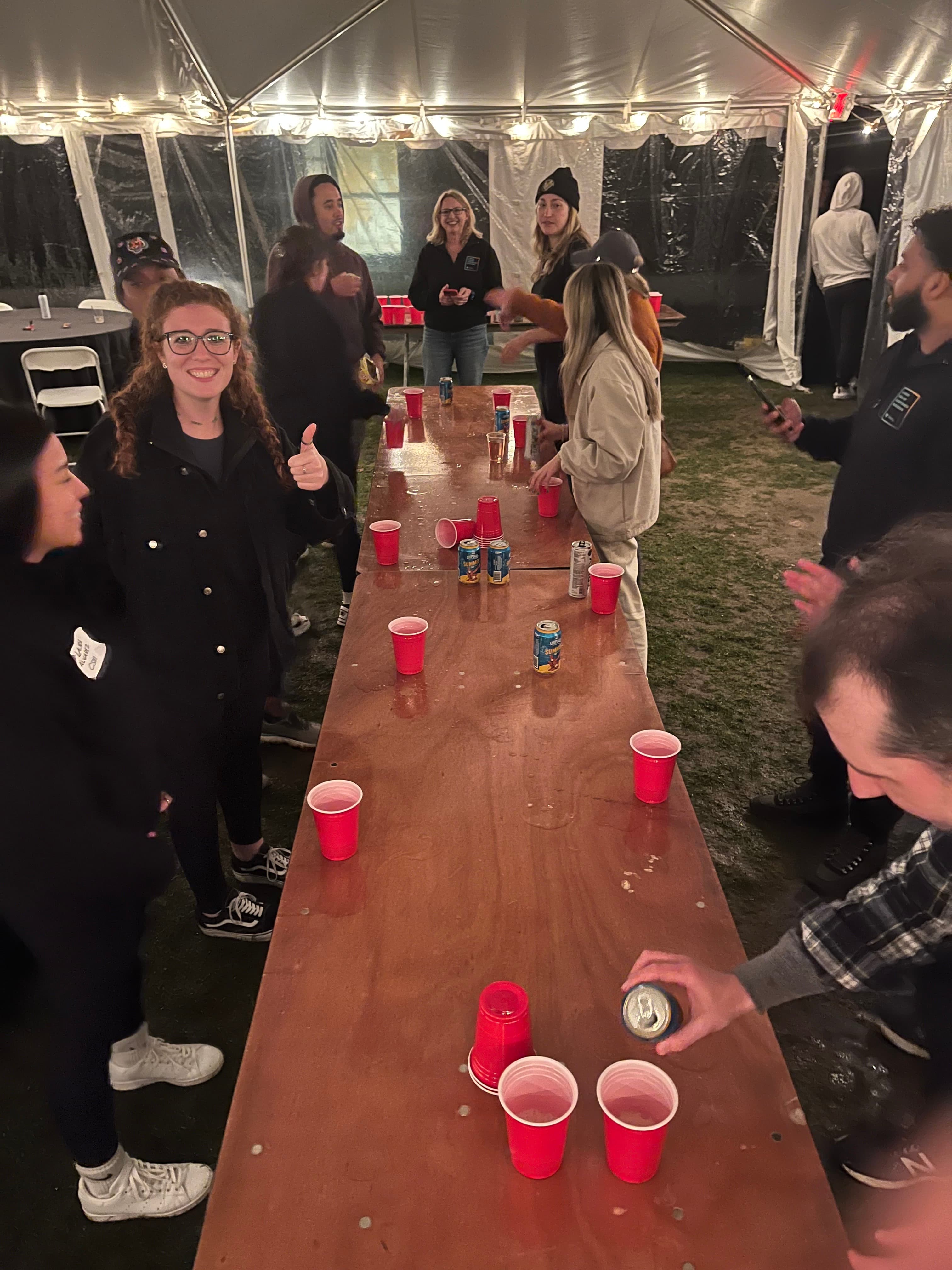 Flip cup origins