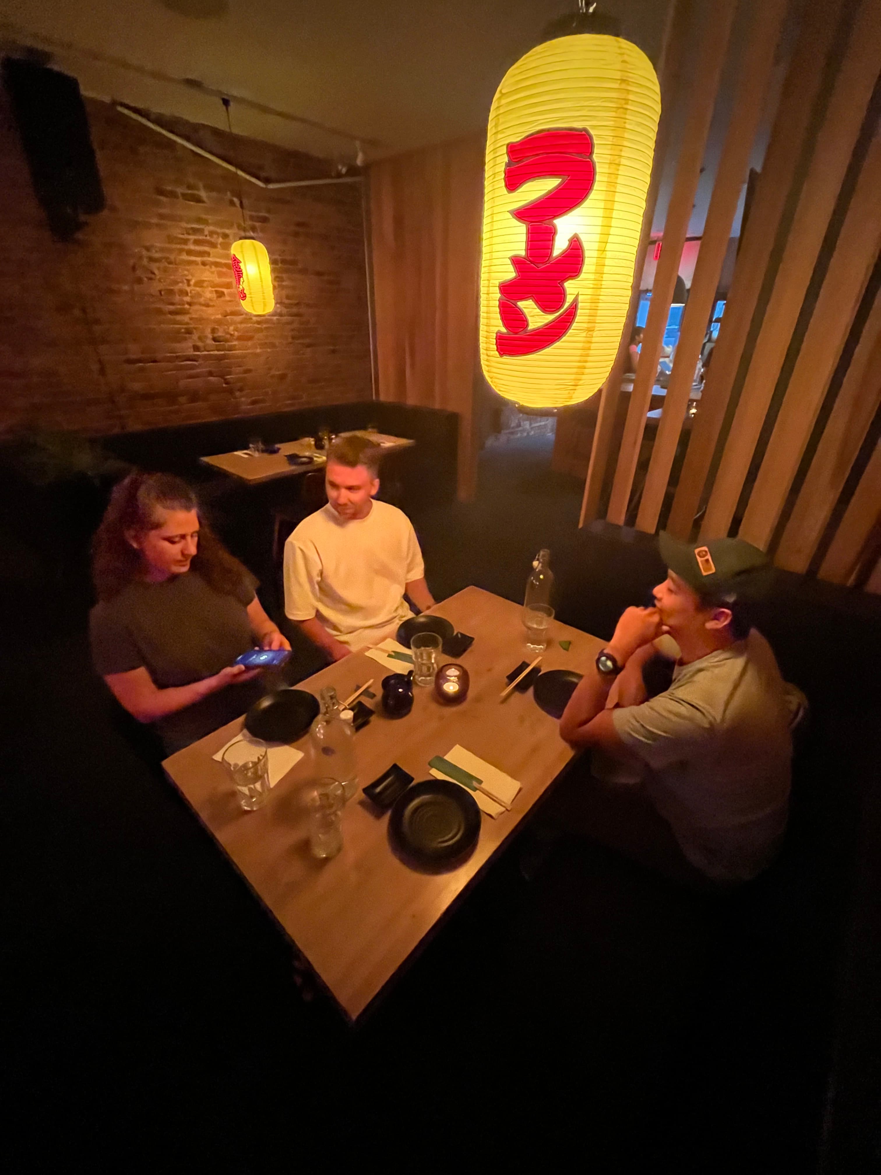 Late night sushi