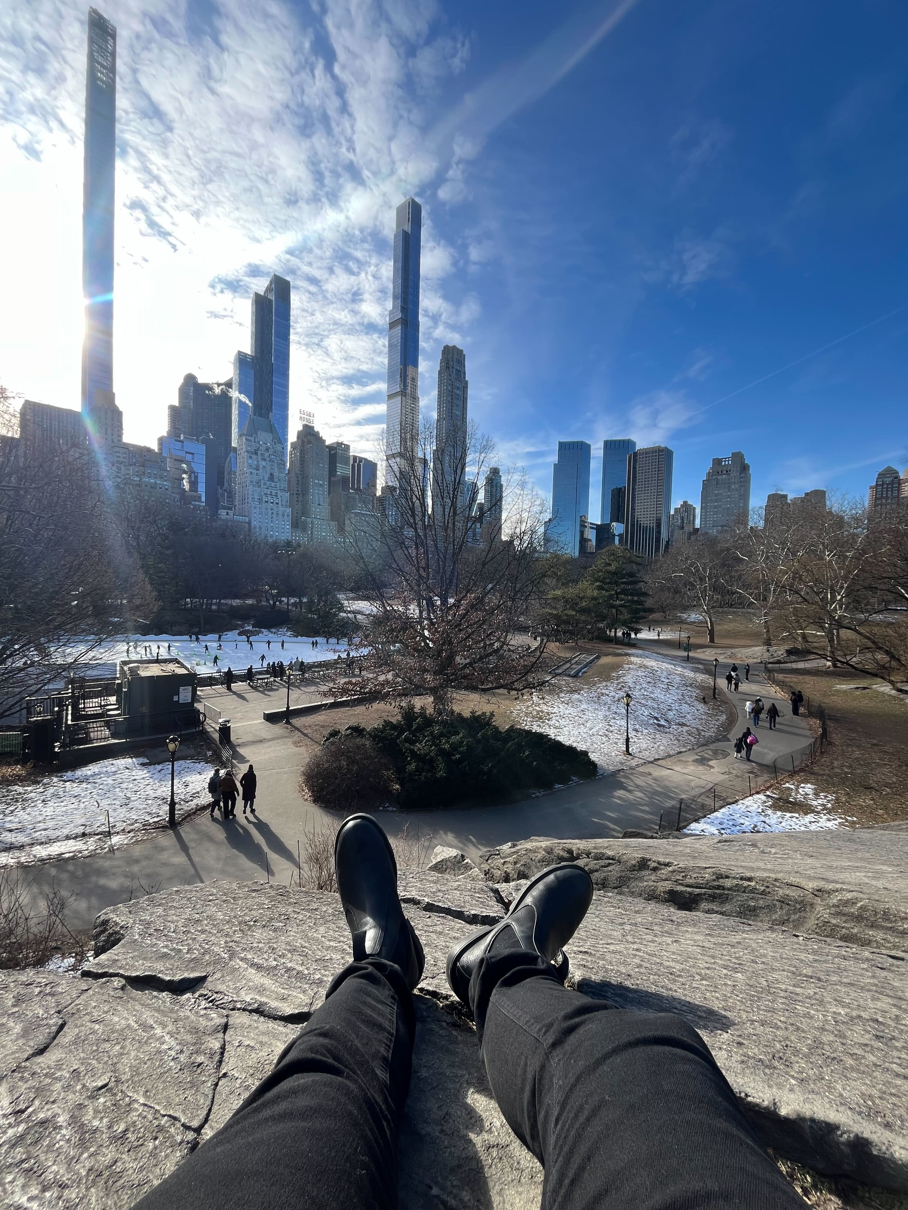 Central Park sunset